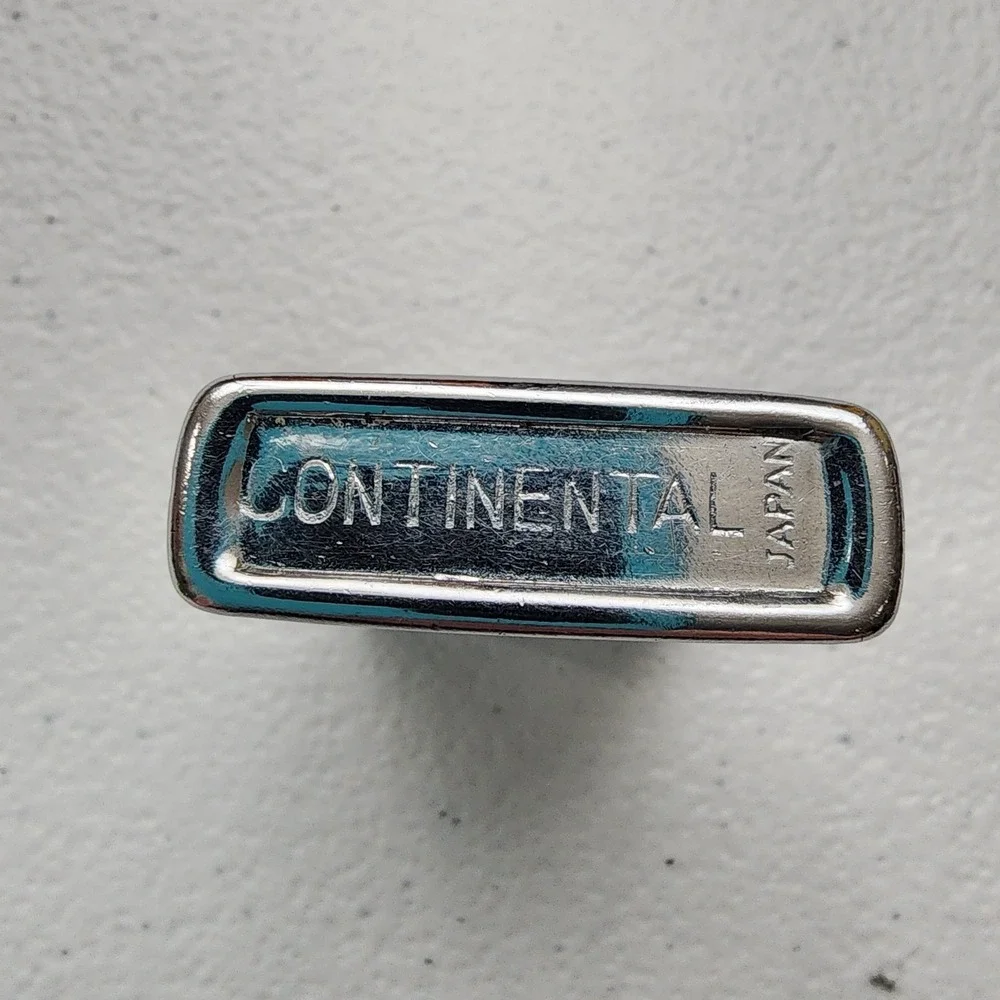 Vintage CONTINETAL LIGHTER Made In JAPAN. USED. UNSURE WORKING CONDTION.